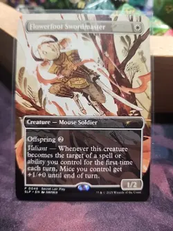 MTG Promo Flowerfoot Swordmaster Secret Lair Play RCQ Full art Free Shipping - Image 1