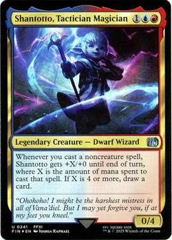 Shantotto, Tactician Magician (Foil) - 0241 - Final Fantasy - MTG - NM/M - Image 1