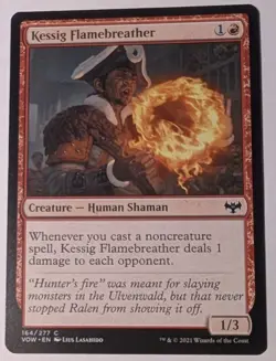 Kessig Flamebreather x1 Innistrad: Crimson Vow Magic the Gathering MTG LP/NM - Image 1