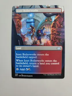 MTG Izzet Boilerworks Double Masters 2022 408 Borderless Uncommon - Image 1