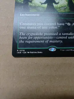 Cryptolith Rite INR #316 Extended Art Non-Foil NM MTG - Image 2