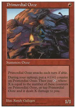 Primordial Ooze x4 4x 5th NM MTG - Image 1