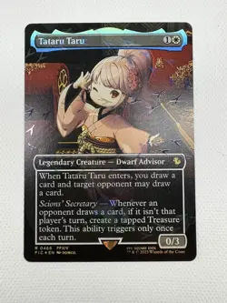 Final Fantasy MTG Tataru Taru (Borderless) - Chocobo Track Foil - Image 1
