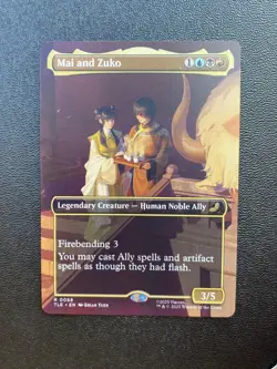 Mai and Zuko (Borderless) Avatar: The Last Airbender: Eternal-Legal Regular - Image 1