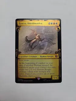MTG - Eowyn, Shieldmaiden (Showcase Scrolls) Foil Mythic #0456 - Image 1