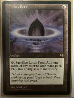Lotus Petal MTG Tempest 294 - Image 1