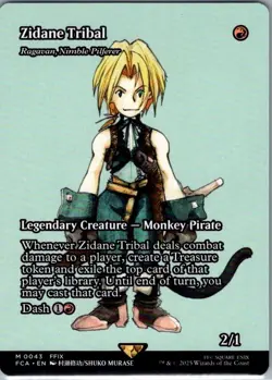 Zidane Tribal - Ragavan, Nimble Pilferer (Showcase) Regular Final Fantasy NM JL - Image 1