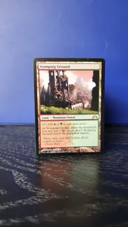 Stomping Ground Gatecrash Rare Land Magic the Gathering - Image 1