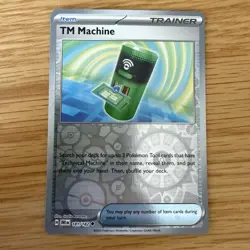 TM Machine Reverse Holo 181/182 - Rare Trainer Item - Near Mint Pokemon Card - Image 1