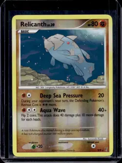 2009 Pokemon Platinum Supreme Victors Relicanth Holo #SH8 - Image 1