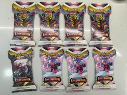 Pokemon TCG Sword And Shield Lost Origin Lot Of 8 Unopened Packs! - Image 1
