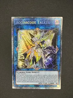 Yu-Gi-Oh! 2022 Accesscode Talker BLCR-093 1st Edition Starlight Rare NM - Image 1