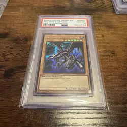 2025 YU-GI-OH! NIKE COLLABORATION PROMO #EN002 RED-EYES BLACK DRAGON PSA 10 - Image 2