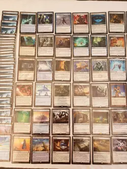 Custom Commander deck Mono Blue Artifacts Leonardo da Vinci Magic Duel 100 cards - Image 4