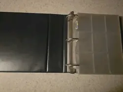Ultra Pro Non Sport Card Album Binder w/50 Ultra Pro 9 Pocket Pages Used - Image 2