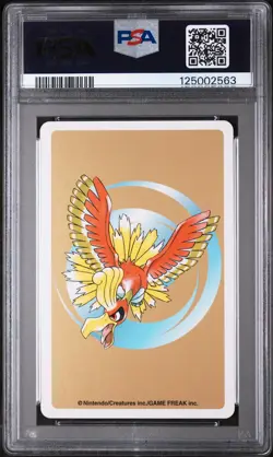 2000 POKEMON GOLD VERSION PLAYING CARDS ACE OF HEARTS #155 CYNDAQUIL PSA 10 - Image 2