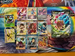Pokemon Card Lot Full Art Alt Art Fire Lugia Nidoking - Image 1
