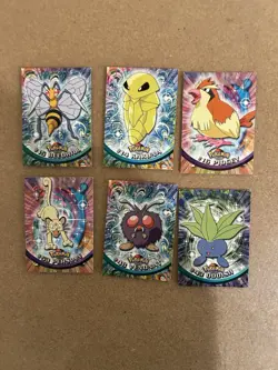Topps Animated Pokemon Card Lot Vintage WOTC - Image 1
