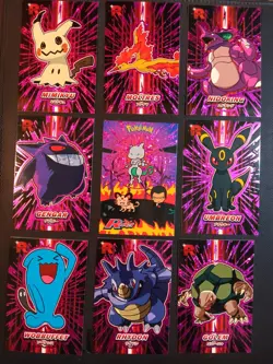 Mewtwo Umbreon Gengar Holo Set Team Rocket Card Database Peru Pokemon Purple - Image 1
