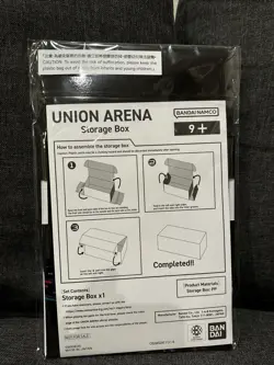 Union Arena Bandai Official Card Storage Box Promotional NEW SEALED OFFICIAL - Image 2