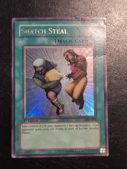 Yu-Gi-Oh! ULTRA RARE HOLO CARD SNATCH STEAL MRL-036 1ST HP - Image 1