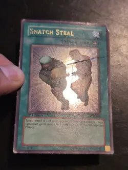 Yu-Gi-Oh! ULTRA RARE HOLO CARD SNATCH STEAL MRL-036 1ST HP - Image 2