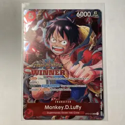 Monkey.D.Luffy (Winner Pack Vol. 5) ST01-012 One Piece Promo Cards Foil English - Image 1