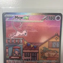Mew ex 053 Sv: Scarlet & Violet Promo Cards Holo (sealed) - Image 3
