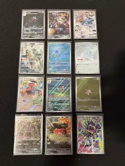 Pokemon Card Lot of 12 Official TCG Cards S&V Illustration Art Rare Tcg - Image 1
