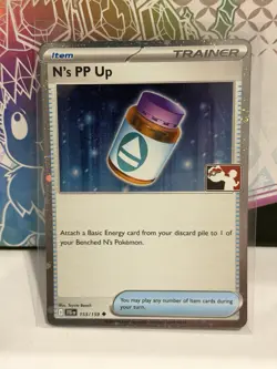 N's PP Up 153/159 HOLO Play Stamp Prize Pack - NM Pokemon Card - Image 1
