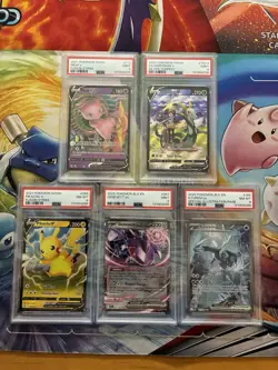 Pokemon Card Lot PSA Slabs Alt Art Full Art Mew Pikachu Kyurem - Image 1