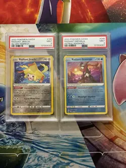 Vintage Pokemon Card Lot PSA Slabs Holo Radiant Greninja & Jirachi - Image 1