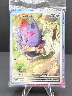 N's Zorua 189 Sv: Scarlet & Violet Promo Cards Holo- SEALED - Image 1