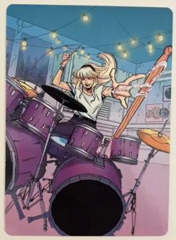 Gwen Stacy Art Card Art Series (34/54) MTG Marvel's Spider-Man - Image 1