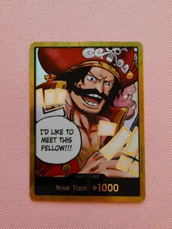 DON Card Set Gol.D.Roger (GOLD Frame) OP13 Carrying on His Will ONE PIECE NM - Image 1