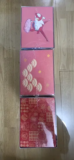 Pokemon Center Japan Special Card Box Tohoku Hiroshima Fukuoka 3 Box Set Sealed - Image 4