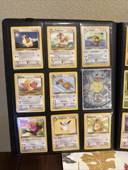 Vintage Pokemon Card Binder Collection Dark Charizard Dark Blastoise 1st - Image 5