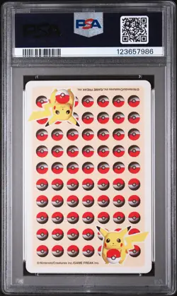 1998 POKEMON STADIUM YELLOW VERSION PLAYING CARDS CLEFAIRY PSA 10 - Image 2