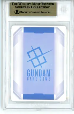 BGS Pristine 10 Gundam Card Game Wing Gundam ST02-001 LR Gundam Beta 2024 Jp - Image 2