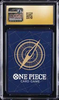 2024 ONE PIECE JPN MOS BURGER PROMO CARDS #P-080 MONKEY D. LUFFY CGC 10 PRISTINE - Image 2