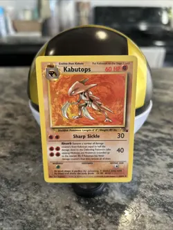 Kabutops 24/62 Fossil Rare Pokemon TCG Vintage Card Lp/Nm - Image 1