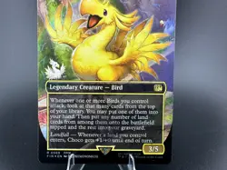 Choco, Seeker of Paradise MTG Final Fantasy Borderless Chocobo Track Foil 569 - Image 3
