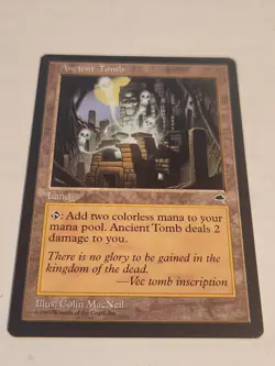 MTG Magic TempestAncient Tomb LP - Image 2