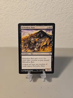 MTG Relentless Rats LP Tenth (10th) Edition - Image 1