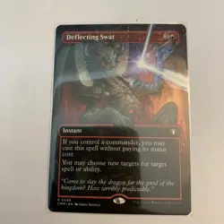 Deflecting Swat (Borderless) Commander Masters 698 NM Non-Foil - Image 1