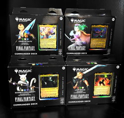 Magic the Gathering MGT Final Fantasy Commanders Deck - FULL SET OF 4 - SEALED - Image 2