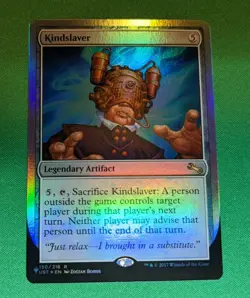 MTG - Kindslaver Foil (#150) - Unfinity - Pack Fresh!! - Image 1