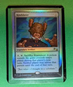 MTG - Kindslaver Foil (#150) - Unfinity - Pack Fresh!! - Image 2