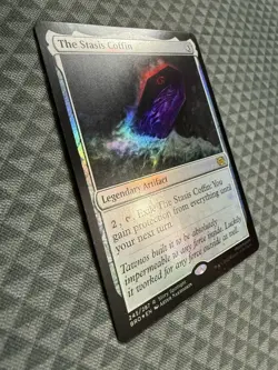 MTG The Stasis Coffin #245/287 Foil Rare The Brothers’ War (BRO) - Image 2