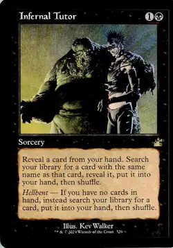 Infernal Tutor (Retro Frame) Ravnica Remastered Regular - Image 1